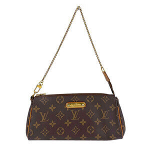 Louis Vuitton Monogram Eva Canvas Handbag Accessory Pouch Brown
